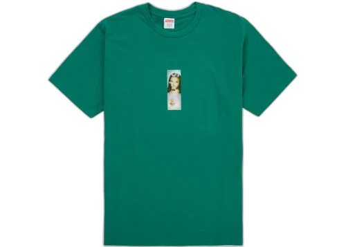 Supreme Prayer Card Box Logo Tee Light Pine