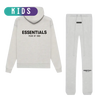 Fear of God Essentials Light Oatmeal Full set Kids