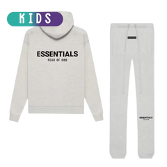 Fear of God Essentials Light Oatmeal Full set Kids