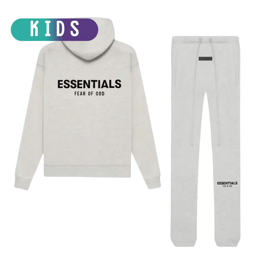 Fear of God Essentials Light Oatmeal Full set Kids