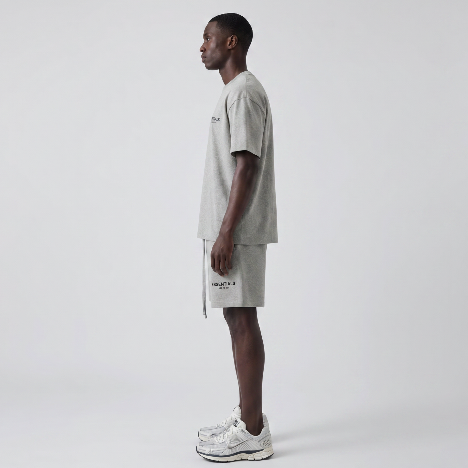 Fear of God Essentials Dark Oatmeal Summer Set
