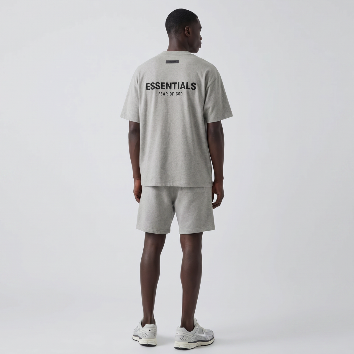 Fear of God Essentials Dark Oatmeal Summer Set