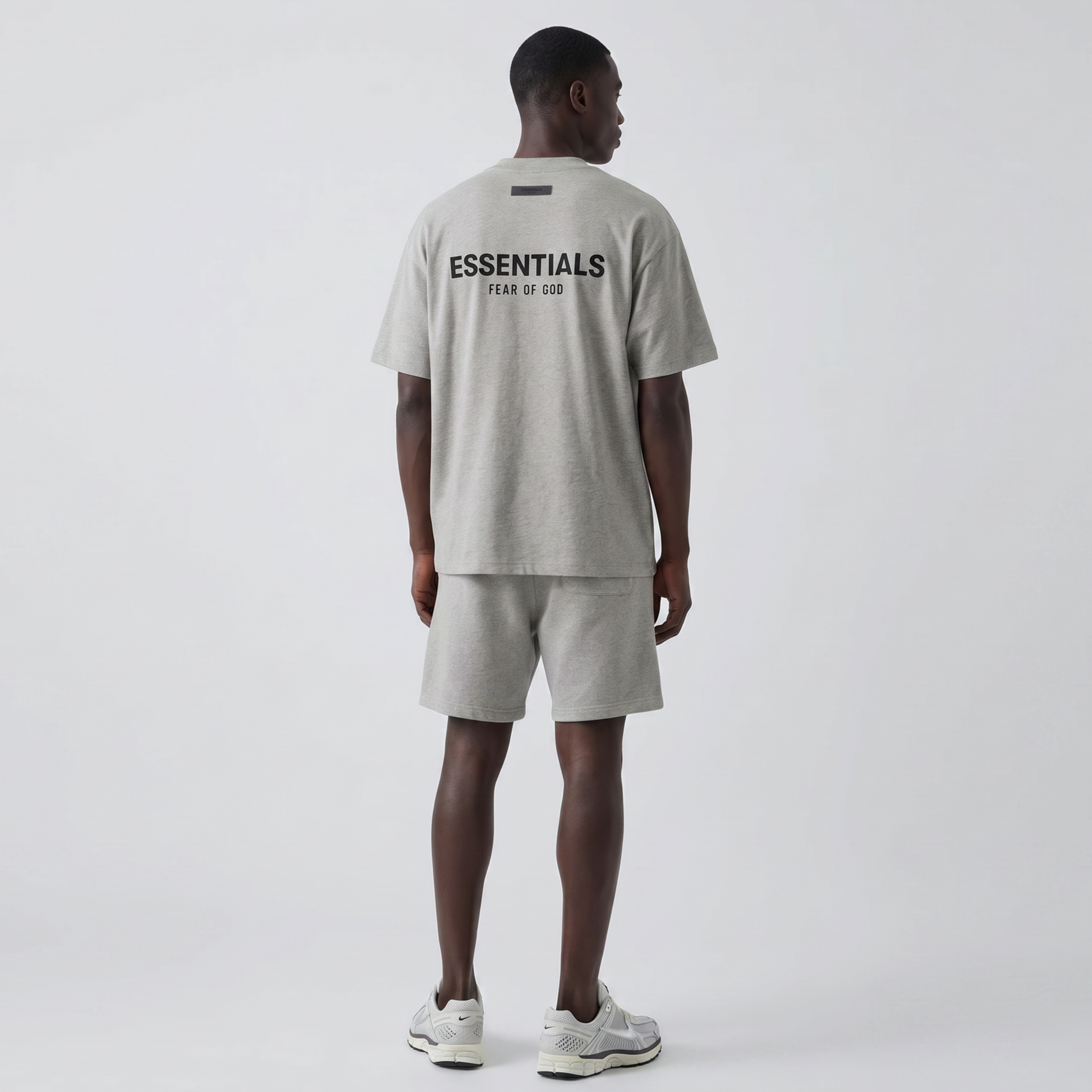 Fear of God Essentials Dark Oatmeal Summer Set