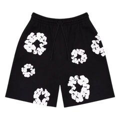 Denim Tears The Cotton Wreath Shorts Black