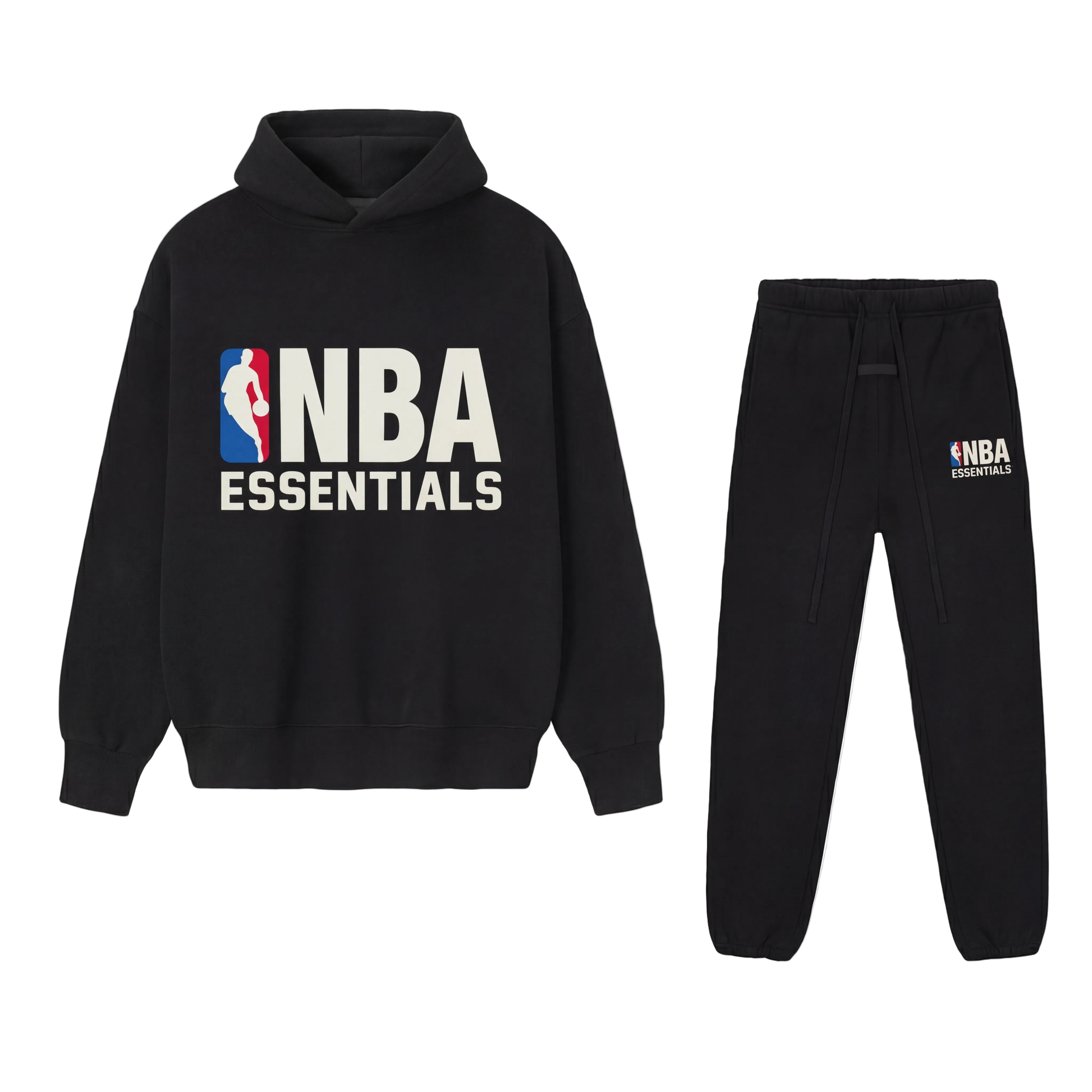 Fear of God Essentials NBA Black White Full Set