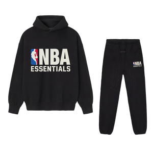 Fear of God Essentials NBA Black White Full set
