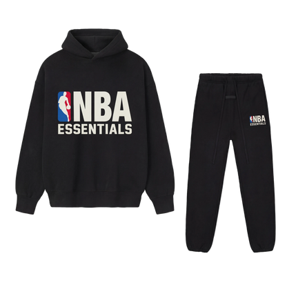 Fear of God Essentials NBA Black White Full set