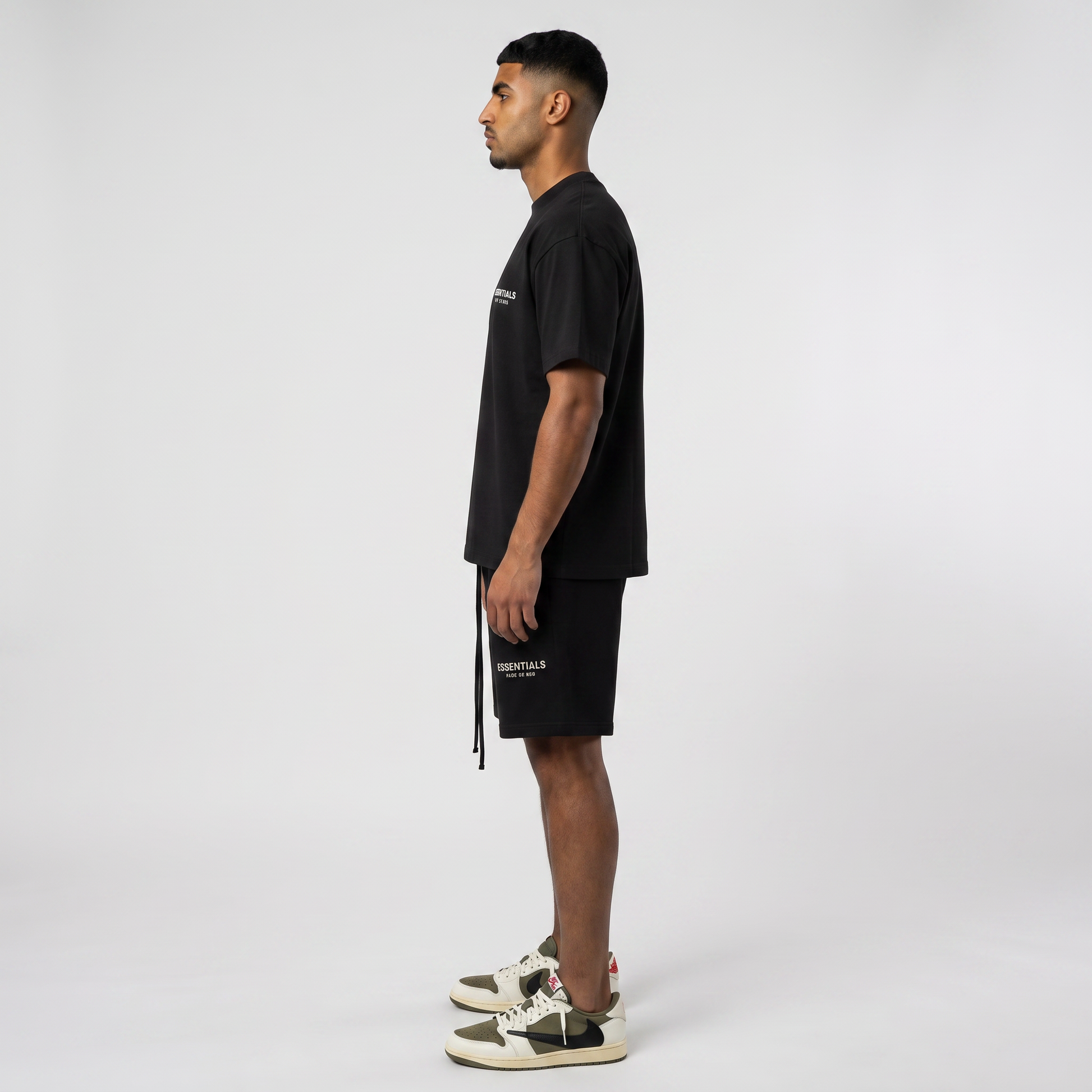 Fear of God Essentials SS25 Jet Black Summer Set