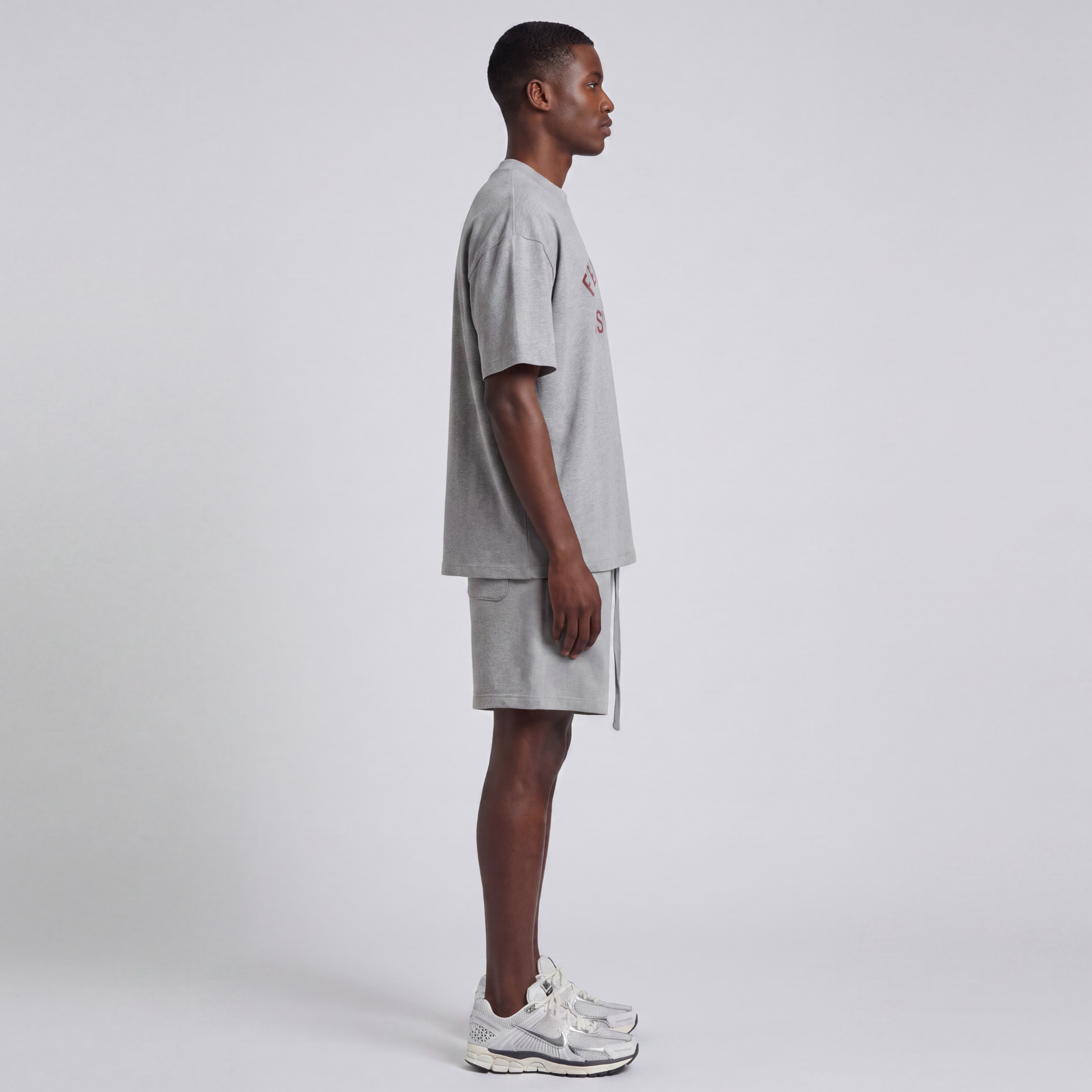 Fear of God Essentials FW24 Dark Heather Summer Set