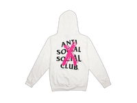 Anti Social Social Club Cancelled Hoodie White