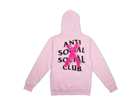 Anti Social Social Club Cancelled Hoodie Pink