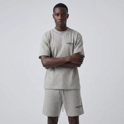 Fear of God Essentials Dark Oatmeal Summer Set