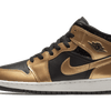 Air Jordan 1 Mid Metallic Gold