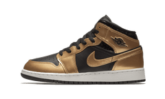 Air Jordan 1 Mid Metallic Gold