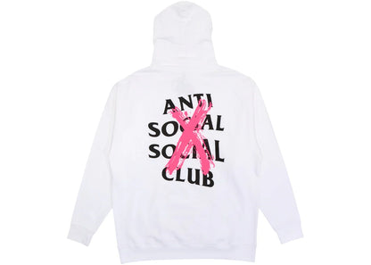 Anti Social Social Club Cancelled Hoodie White