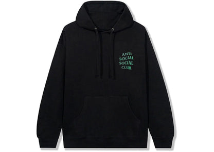 Anti Social Social Club Glitch Hoodie Black