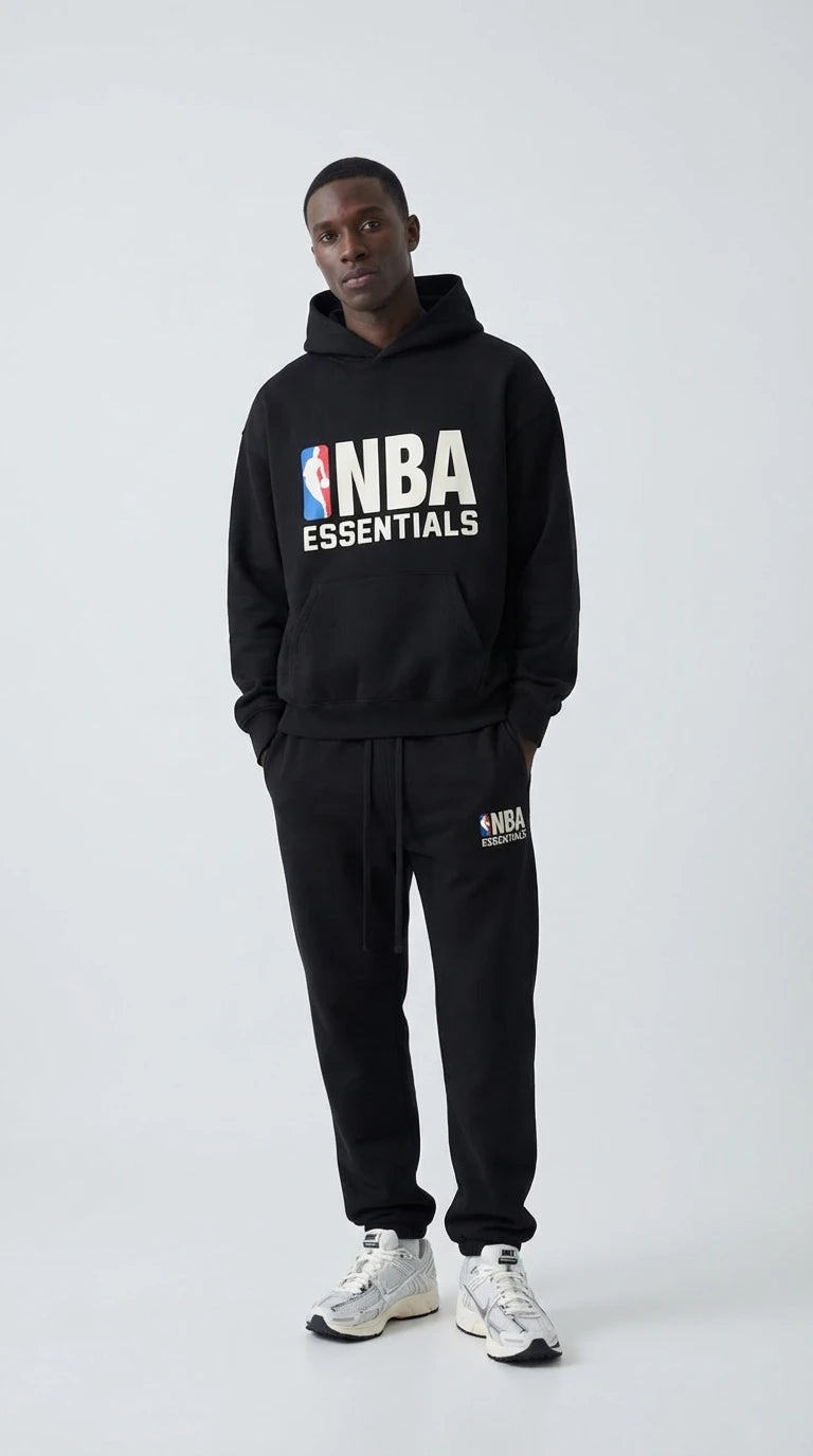 Fear of God Essentials NBA Black White Full Set