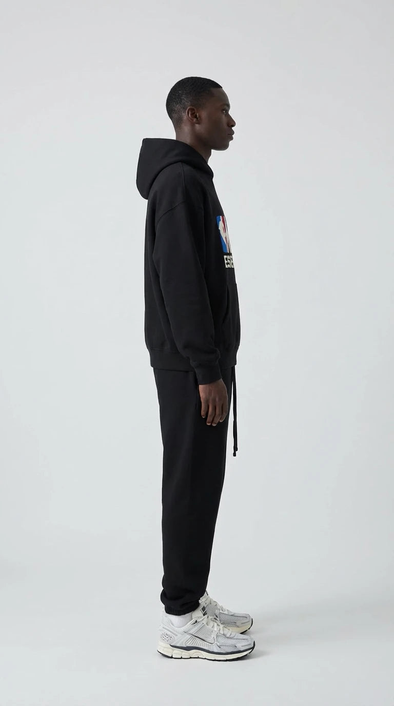 Fear of God Essentials NBA Black White Full Set