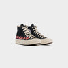 Converse Chuck Taylor All Star 70 Hi Comme des Garcons PLAY Multi-Heart Black
