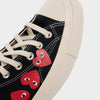 Converse Chuck Taylor All Star 70 Hi Comme des Garcons PLAY Multi-Heart Black