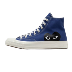 Converse Chuck Taylor All Star 70 Hi Comme des Garcons PLAY Blue Quartz