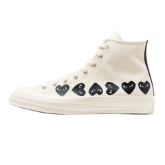 Converse Chuck Taylor All Star 70 Hi Comme des Garcons PLAY Multi-Heart Milk