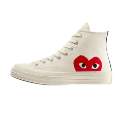 Converse Chuck Taylor All Star 70 Hi Comme des Garcons PLAY White