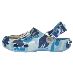 Crocs Classic Clog A Bathing Ape ABC Camo Blue