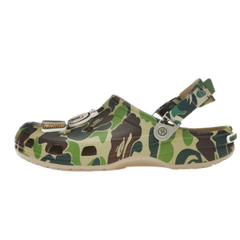 Crocs Classic Clog A Bathing Ape ABC Camo Green
