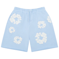 Denim Tears The Cotton Wreath Shorts Powder Blue