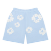 Denim Tears The Cotton Wreath Shorts Powder Blue