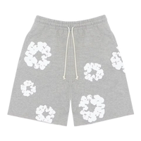 Denim Tears The Cotton Wreath Shorts Grey