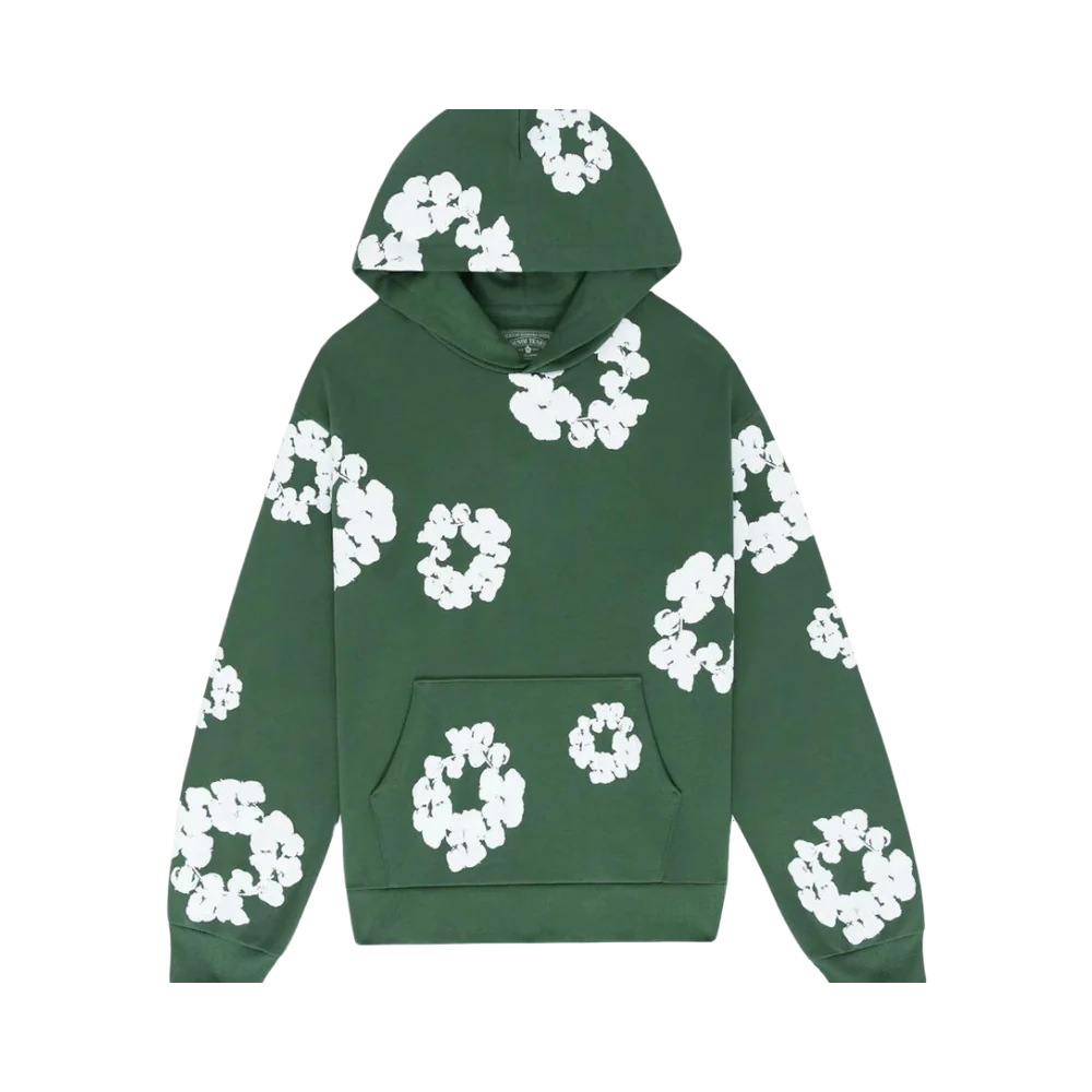 Denim Tears The Cotton Wreath Hoodie Green
