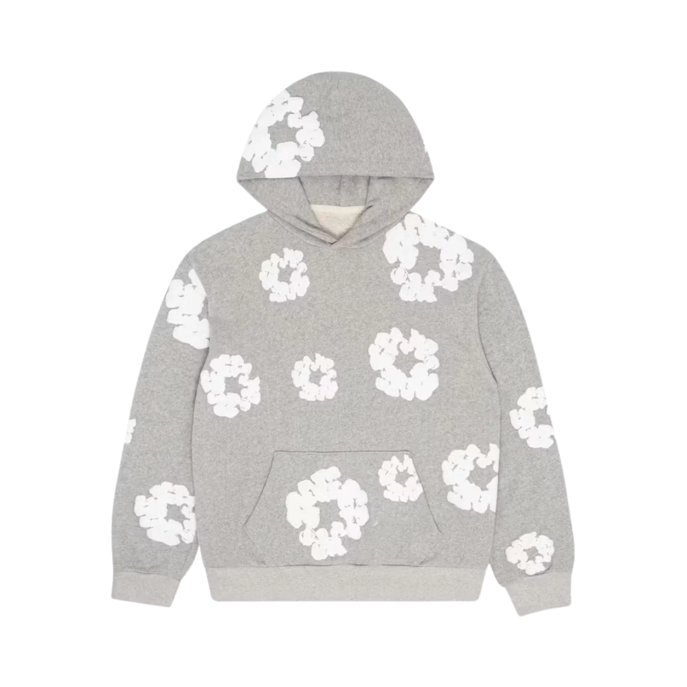 Denim Tears The Cotton Wreath Hoodie Grey