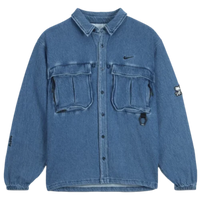 Nike x NOCTA Opal Lily Pad Denim Shirt Blue Denim