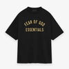 Fear of God Essentials FW24 Black Yellow Summer Set