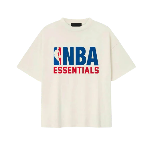 Fear of God Essentials NBA 90's Tee Cream White