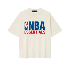 Fear of God Essentials NBA 90's Tee Cream White