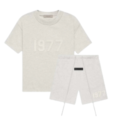 Fear of God Essentials 1977 Light Oatmeal Summer Set