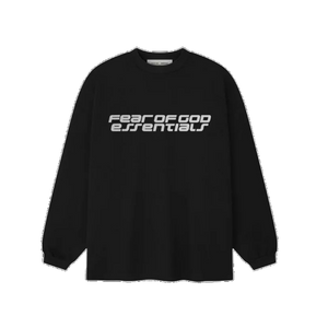 Fear of God Essentials 90s Longsleeve Vintage Black