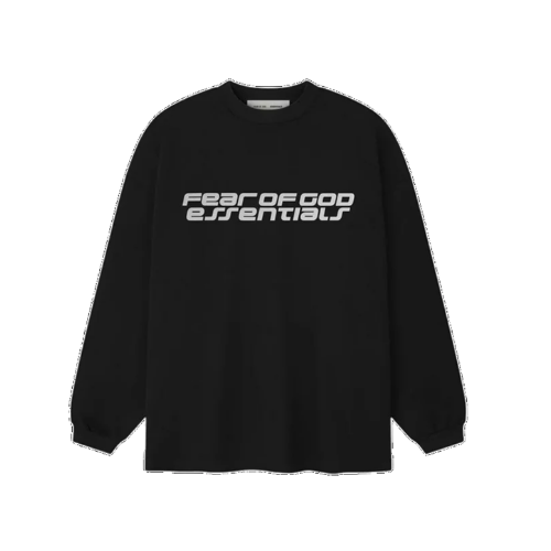 Fear of God Essentials 90s Longsleeve Vintage Black
