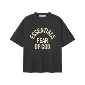 Fear of God Essentials Campus 90's Faded Black T-shirt