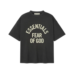 Fear of God Essentials Campus 90's Faded Black T-shirt
