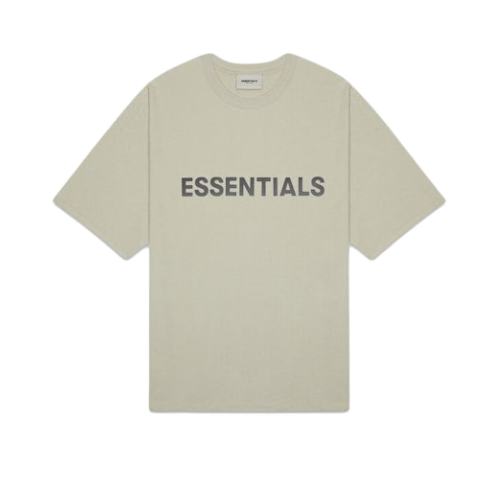 Fear of God Essentials FW20 T-Shirt Applique Moss