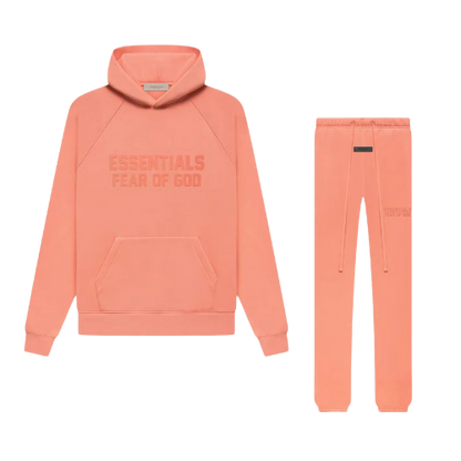 Fear of God Essentials FW22 Coral Hoodie