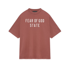 Fear of God Essentials FW24 Crimson T-shirt