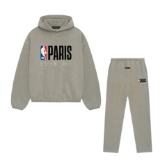 Fear of God Essentials NBA Paris Warm Heather Full set