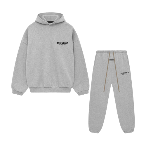 Fear of God Essentials FW24 Light Heather Hoodie