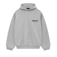 Fear of God Essentials Fleece Hoodie Light Heather Gray