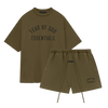 Fear of God Essentials FW24 Olive Summer Set